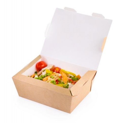 Lunch Box (Χάρτινα Κουτιά Kraft για Γεύματα)