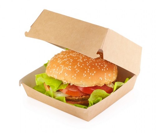 Χάρτινη Συσκευασία Kraft για Ατομικά Burgers