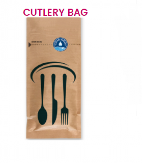 Cuttlery Bags (Χάρτινη Συσκευασία Kraft για Κουβέρ)