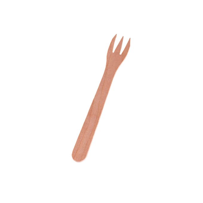 Wooden Big Fork 17 Bulk (Ξύλινο Πιρούνι Τρίαινα Χύμα)