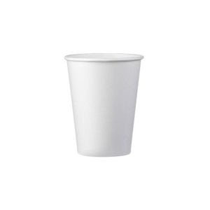 Single Wall (1W) White Paper Cups 12 oz (Χάρτινα ποτήρια λευκά μονού τοιχώματος)