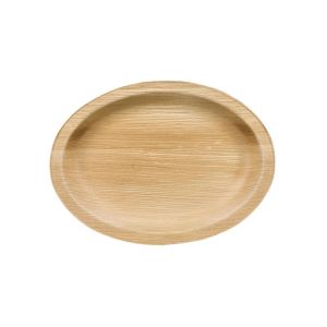 Platter Oval 19x26 Palm Leaves (Δίσκος από Φύλλα Φοίνικα)