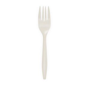 Corn Starch Fork 16 Bulk (Πιρούνι από Άμυλο Καλαμποκιού Χύμα)