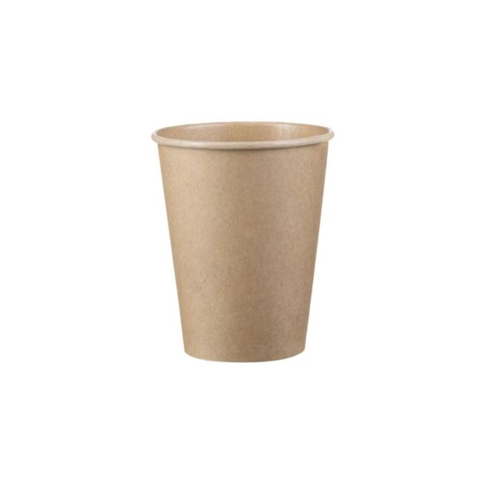 Single Wall (1W) Kraft Paper Cups 12 oz (Χάρτινα ποτήρια Kraft μονού τοιχώματος)