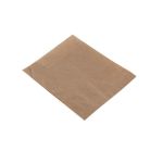 Corner Folder Grease Proof Paper Brown 13x18 (Χάρτινος φάκελος Grease Proof καφέ για τρόφιμα)