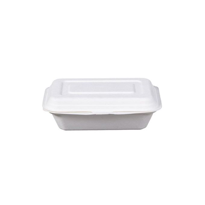 Lunch Box Glamshell 17x12,5 Sugarcane (Σκεύος 1 Θέσης από Ζαχαροκάλαμο)