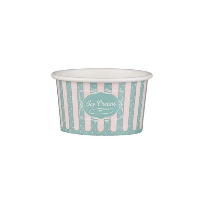 "Patisserie" Ice Cream Paper Cups 6 oz (Χάρτινα κύπελα παγωτού γενικής εκτύπωσης)