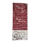 Paper Case for Cuttlery, Design "BUON APPETITO" + Napkin (Χάρτινη Συσκευασία με σχέδιο "BUON APPETITO" για Κουβέρ με Χαρτοπετσέτα)