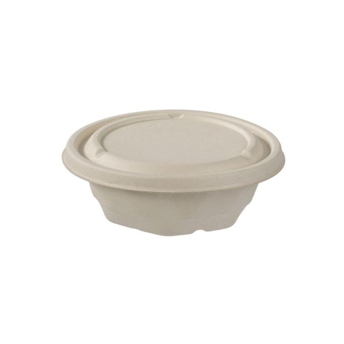 Soup Round Bowl 650 Sugarcane (Μπώλ Σούπας Στρογγυλό από Ζαχαροκάλαμο)