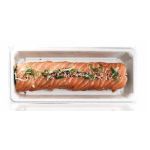 Sushi Box No.6 Sugarcane + Pet Lid (Συσκευασία για Sushi από Ζαχαροκάλαμο με διάφανο καπάκι Pet)