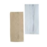 Grease Proof Brown or White 10x33 Paper Bag (Χάρτινη Σακούλα Καφέ ή Λευκή Grease Proof για τρόφιμα)