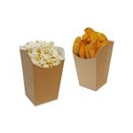 Snack Case Medium (Χάρτινη συσκευασία Kraft για Pop Corn, Doritos, Τηγανιτές πατάτες)