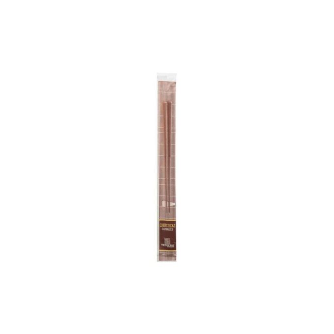 Chopsticks Bamboo Carbonized 23 in Paper (Ξυλάκια φαγητού συσκευασμένα 1/1 σε χαρτί)