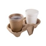 Soup Carrier 2 Cups Economy (Χάρτινο σκεύος μεταφοράς 2 δοχείων σούπας)