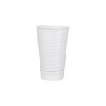 Bubble Paper Cup White 16 oz (Χάρτινα Ποτήρια Bubble Λευκά)