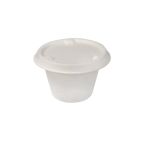 Sauce Bowl 120 + Lid Sugarcane (Μπώλ Sause με καπάκι ζαχαροκάλαμο)