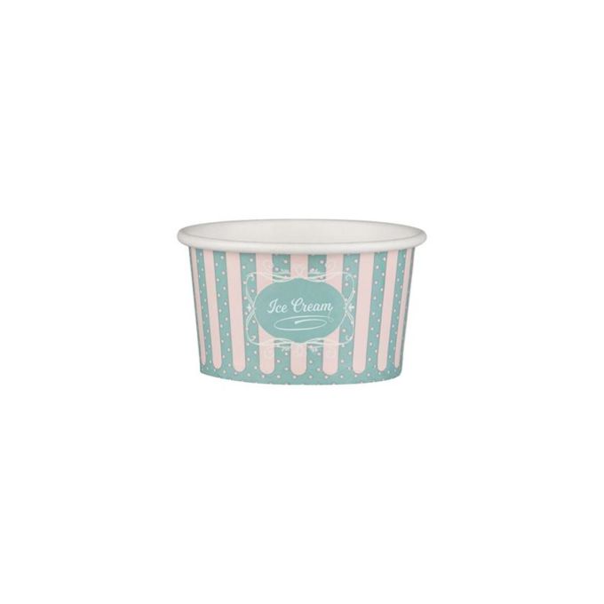 "Patisserie" Ice Cream Paper Cups 5 oz (Χάρτινα κύπελα παγωτού γενικής εκτύπωσης)