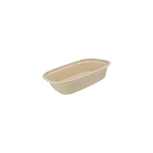 Safe Bowl M/W Oval 1100 Sugarcane (Σκεύος M/W Ασφαλείας Οβάλ από Ζαχαροκάλαμο)