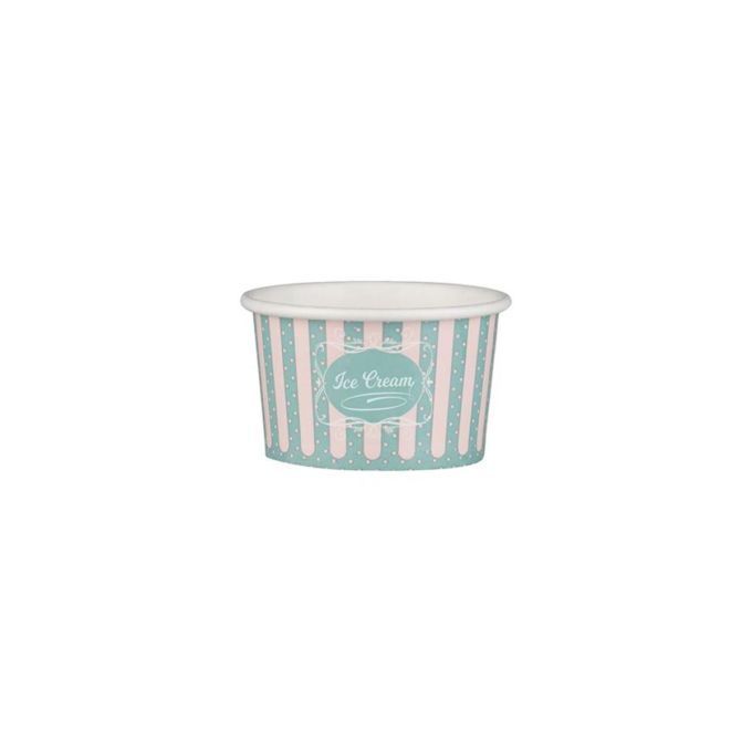 "Patisserie" Ice Cream Paper Cups 4 oz (Χάρτινα κύπελα παγωτού γενικής εκτύπωσης)