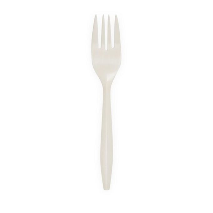 Corn Starch Fork 16 Bulk (Πιρούνι από Άμυλο Καλαμποκιού Χύμα)