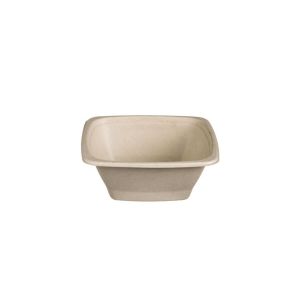 Square Bowl 1000 Sugarcane (Μπώλ Τετράγωνο από Ζαχαροκάλαμο)