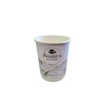 YOUR LOGO Double Wall (2W) Paper Cups 8 oz (Χάρτινα ποτήρια διπλού τοιχώματος με Λογότυπο της επιχείρησης σας)