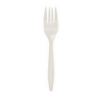 Corn Starch Fork 16 Bulk (Πιρούνι από Άμυλο Καλαμποκιού Χύμα)