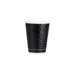 Bubble Paper Cup Black 12 oz (Χάρτινα Ποτήρια Bubble Μαύρα)