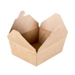 Fold Box 2000 "Pure Kraft" (Χάρτινη συσκευασία φαγητού Pure Kraft πολλαπλών χρήσεων)