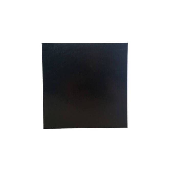 Paper Board Square Tray Black 22 (Δίσκος χάρτινος Μαύρος Ζαχαροπλαστείου τετράγωνος Νο.22)