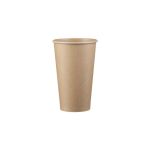 Single Wall (1W) Kraft Paper Cups 16 oz (Χάρτινα ποτήρια Kraft μονού τοιχώματος)