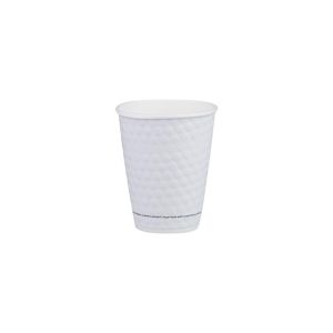 Bubble Paper Cup White 8 oz (Χάρτινα Ποτήρια Bubble Λευκά)