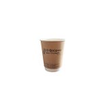 YOUR LOGO Double Wall (2W) Paper Cups 12 oz (Χάρτινα Ποτήρια Διπλού Τοιχώματος με Λογότυπο της επιχείρησης σας)