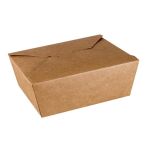 Fold Box 1200 "Pure Kraft" (Χάρτινη συσκευασία φαγητού Pure Kraft πολλαπλών χρήσεων)