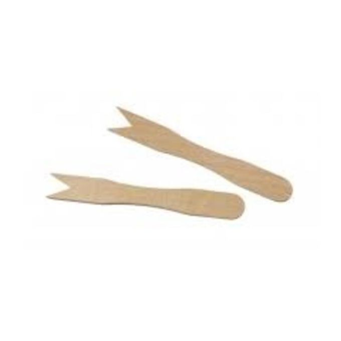 Wooden Mini Fork 8,5 Paper Pack (Ξύλινη Δίαινα Συσκευασμένη σε Χαρτί 1/1)