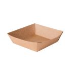 Food Trays XLarge "Pure Kraft" (Χάρτινο δισκάκι Kraft για Street Food)