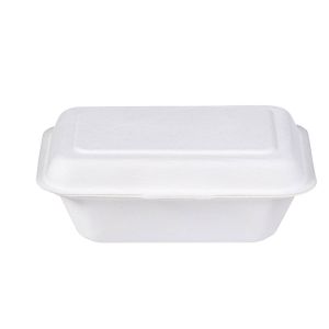 Lunch Box Glamshell 18,3x13,5 Sugarcane (Σκεύος 1 Θέσης από Ζαχαροκάλαμο)