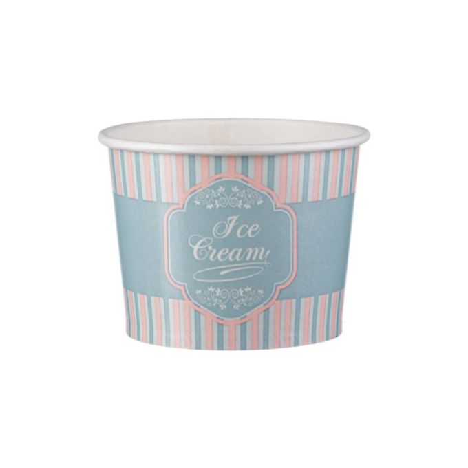 "Patisserie" Ice Cream Paper Cups 12 oz (Χάρτινα κύπελα παγωτού γενικής εκτύπωσης)