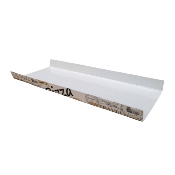 Pizza Tray Rectangular (Χάρτινο δισκάκι παραλληλόγραμμο για ατομικές Πίτσες & Πίτες)