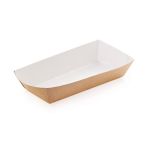 Food Tray 800 (Χάρτινοι δίσκοι Kraft για Street Food)