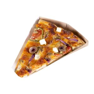 Pizza Tray Triangle (Χάρτινο δισκάκι τριγωνικό Kraft για ατομικές Πίτσες & Πίτες)