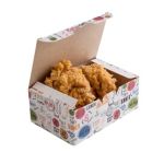 Fast Food Box Large (Χάρτινη συσκευασία Kraft για Nuggets)